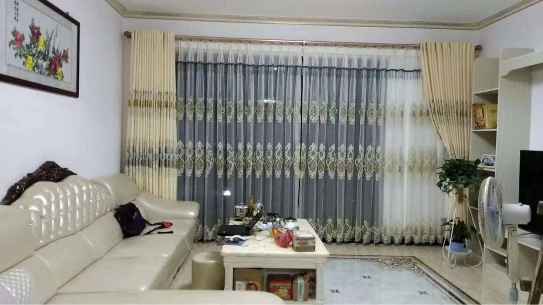 おしゃれ ミラーレースカーテン オーダーカーテン ヨーロッパ風 刺繍 カーテン