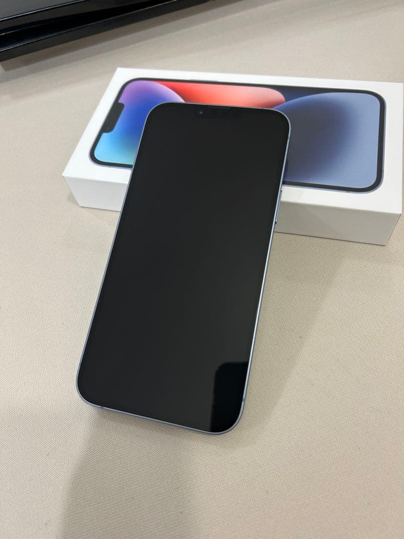 iPhone14 plus 256GB ブルー 超美品 動作確認済み