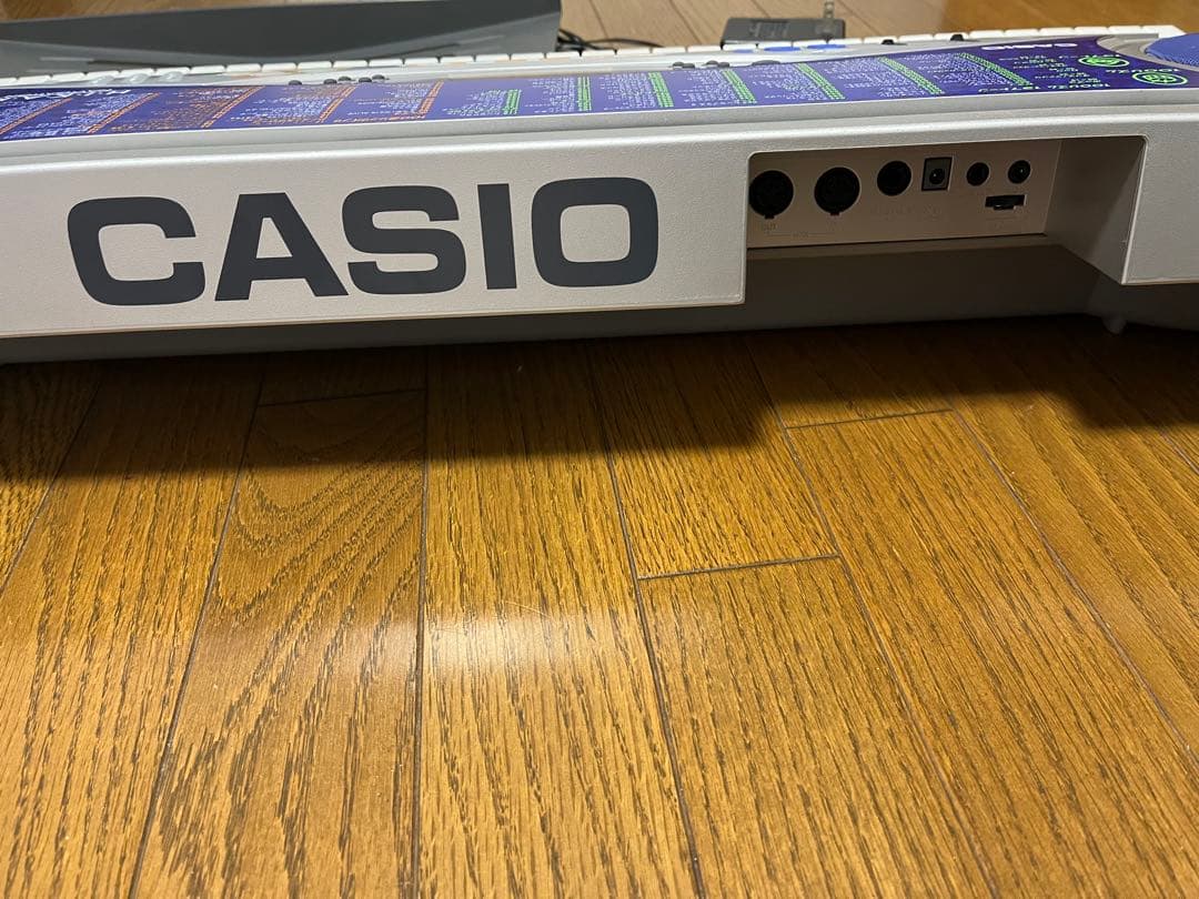 CASIO カシオ 光ナビゲーション電子キーボード LK-57 ソングブック付き
