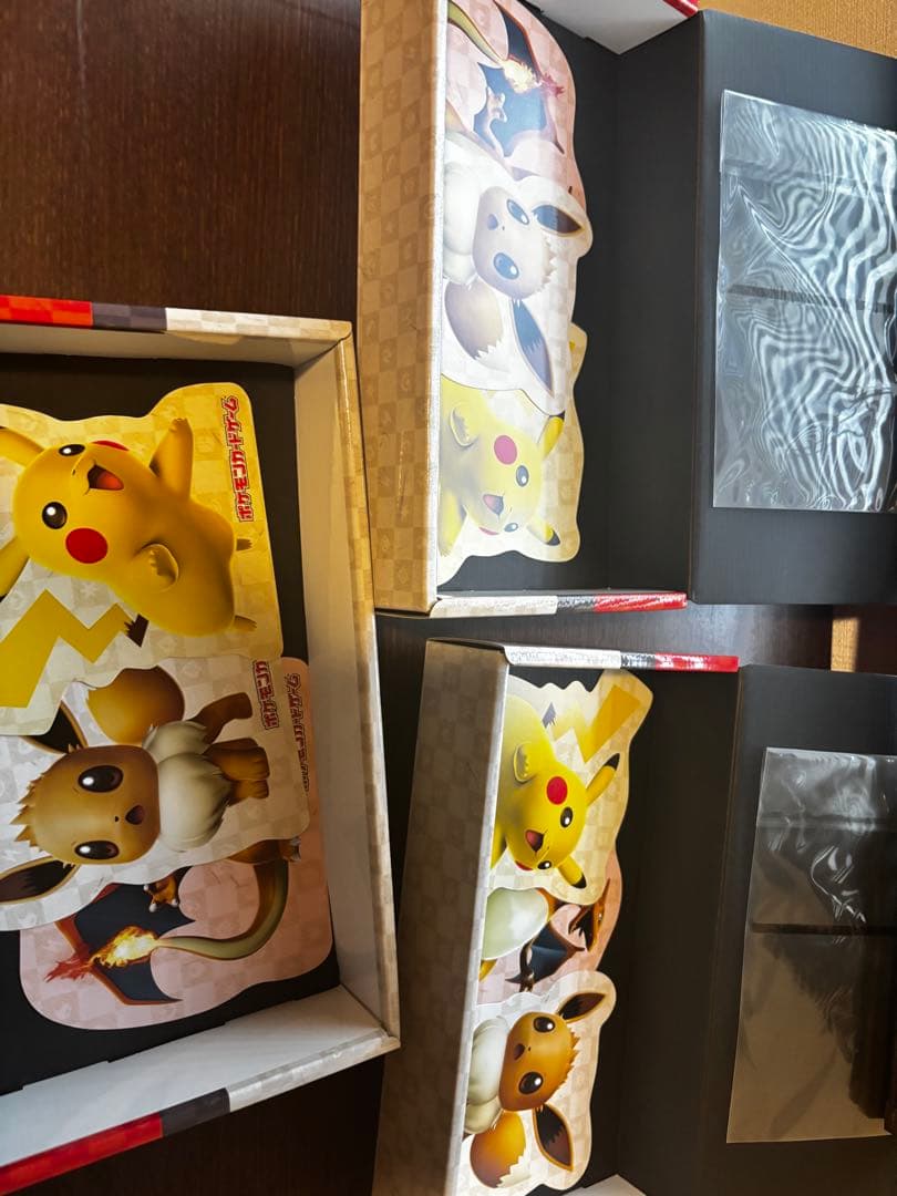ポケモン切手BOX 3BOX 見返り美人・月に雁セット　切手　プロモカードなし