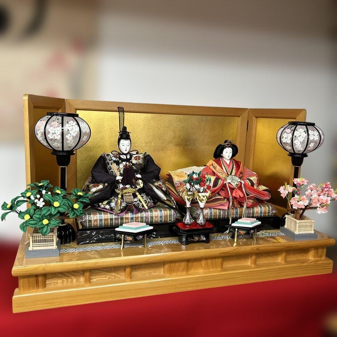 伝統的雛人形セット＊高級親王飾り