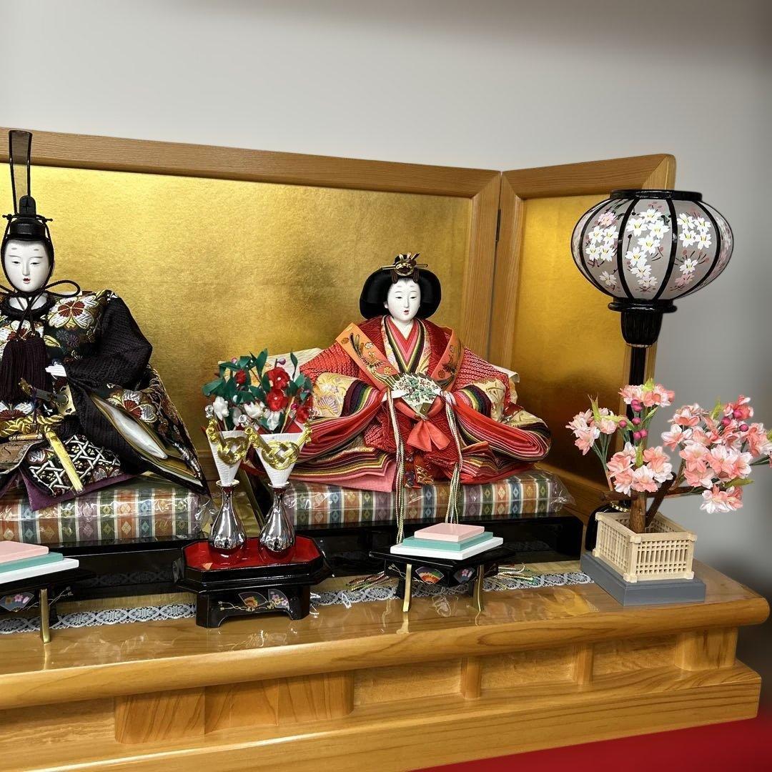 伝統的雛人形セット＊高級親王飾り