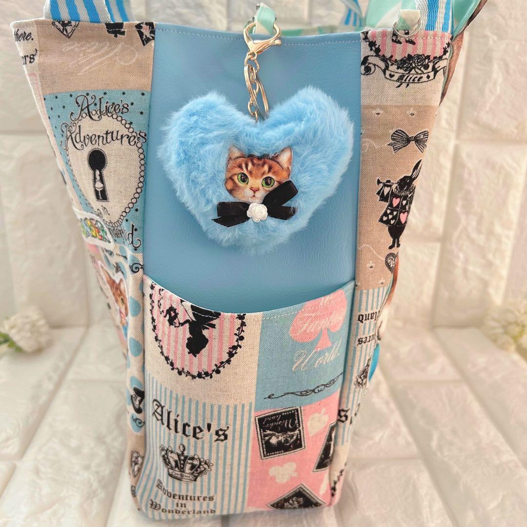 アリス超BIGリトルサンダー　コヤンイサムチョン　フェイクレザー＆トートバッグ