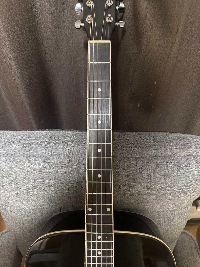 初心者さん必見です!調整済‼️Fコードも押さえ易いアコースティックギター‼️