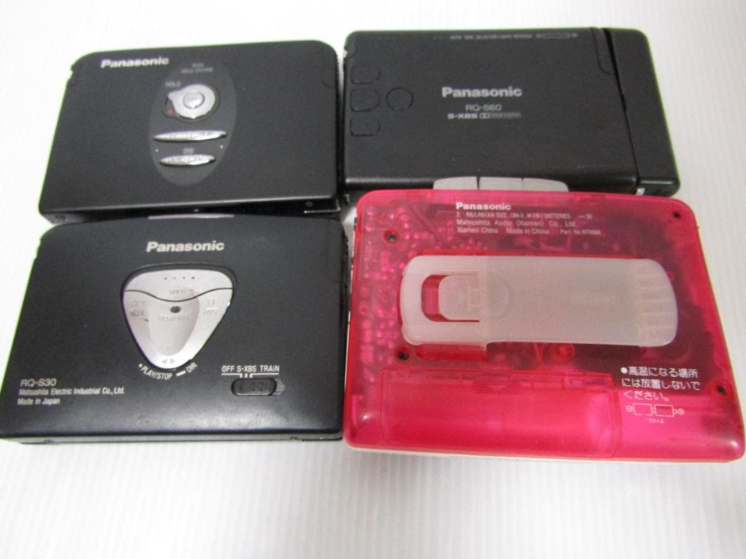 T0575 Panasonic ポータブルカセットプレーヤー ジャンク
