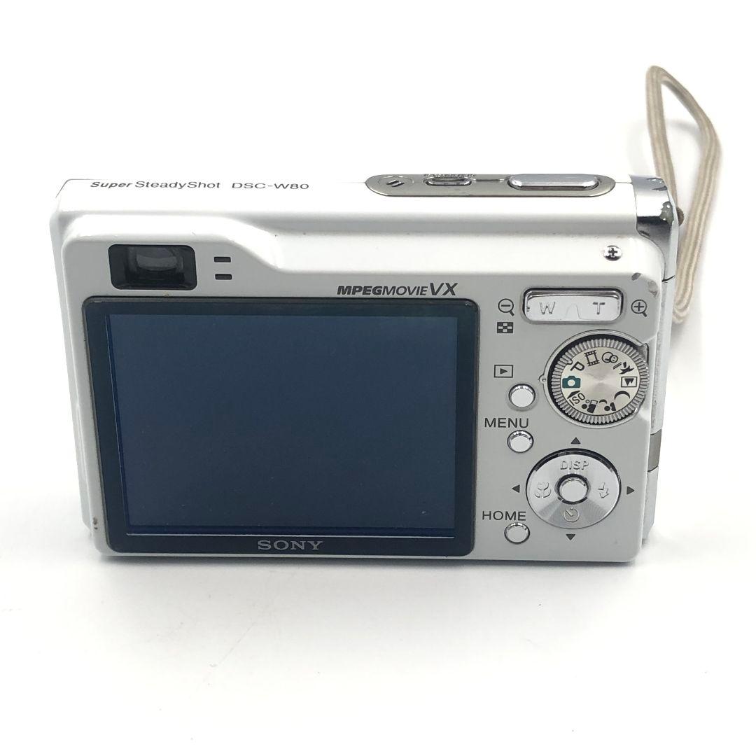【完動品】Sony Cyber-shot DSC-W80 コンデジ デジカメ