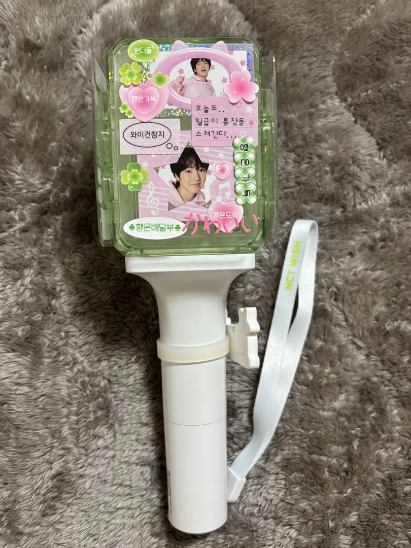 nctwish ペンライト　草鈍器　サクヤ　プレート　ペンライトアクセサリー