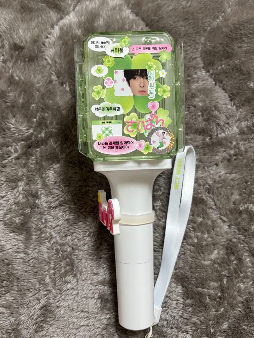 nctwish ペンライト　草鈍器　サクヤ　プレート　ペンライトアクセサリー