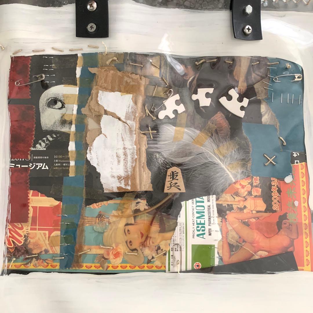 手作り⭐︎超個性的ハンドメイドビニール鞄⭐︎ファッションバッグ