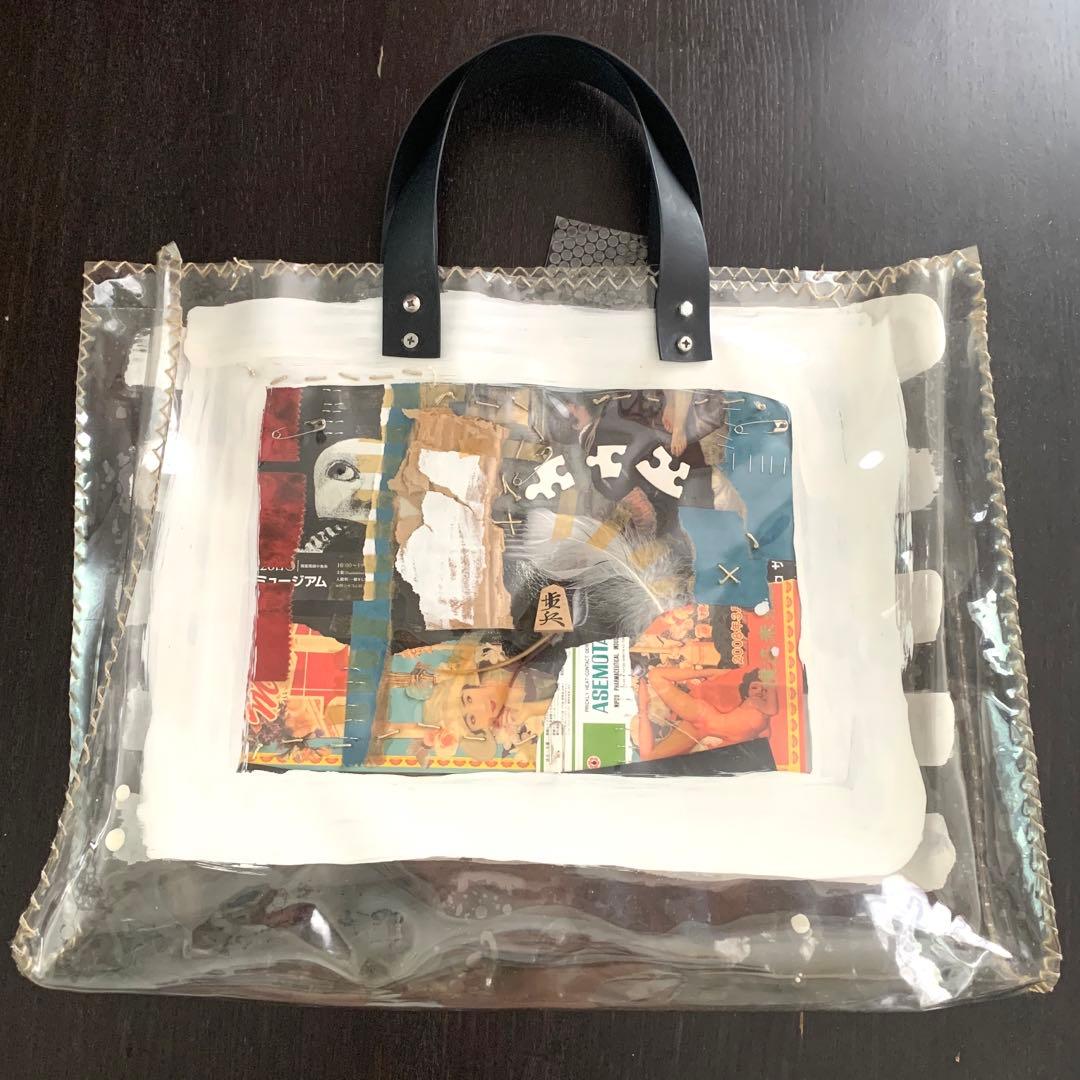 手作り⭐︎超個性的ハンドメイドビニール鞄⭐︎ファッションバッグ