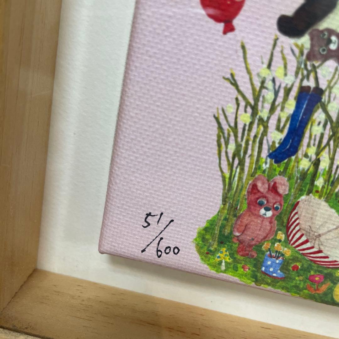 マリーニモンティーニ『6月の部屋』直筆サイン 51/600 額装 小作品