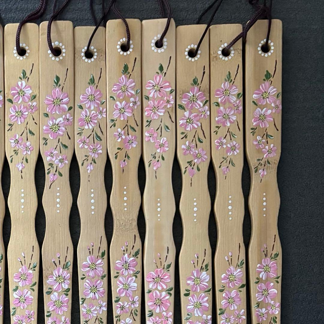 孫の手15本　トールペイント