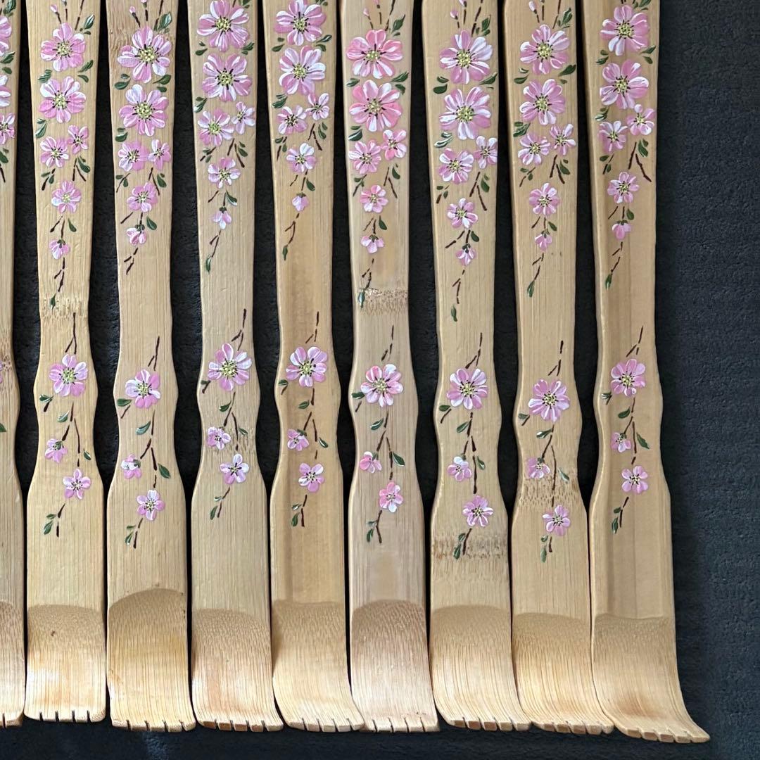 孫の手15本　トールペイント