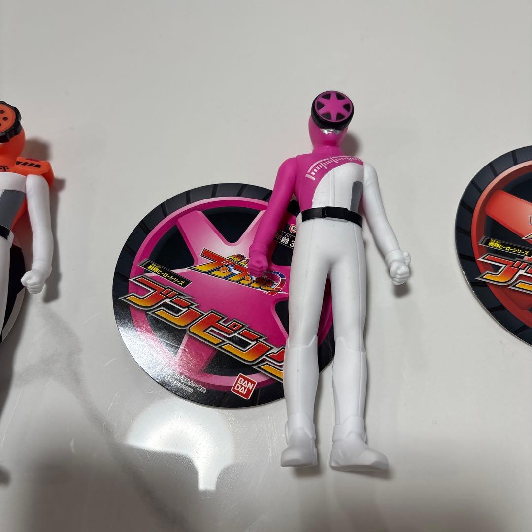 【美品】爆上戦隊ブンブンジャー　ソフビ人形　6体　コンプセット　タグあり