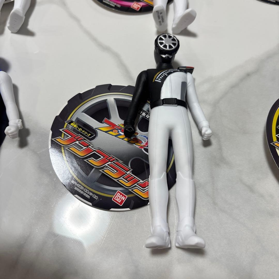 【美品】爆上戦隊ブンブンジャー　ソフビ人形　6体　コンプセット　タグあり