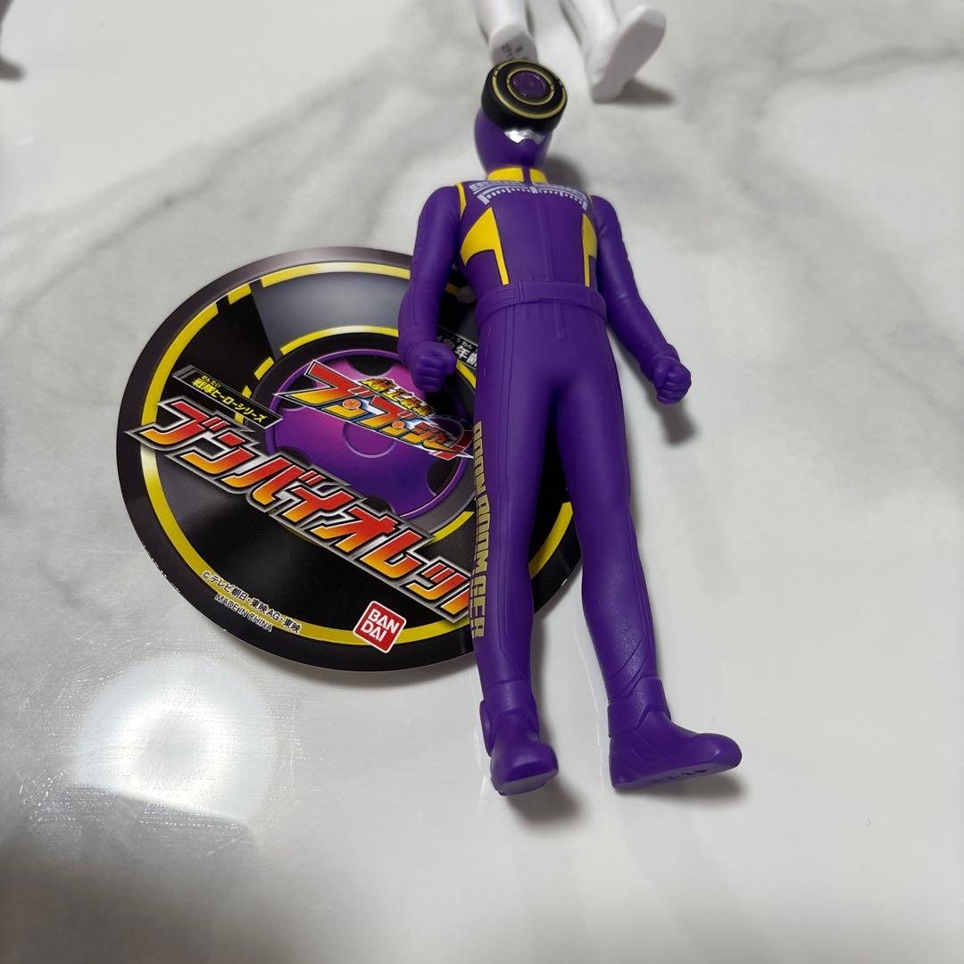 【美品】爆上戦隊ブンブンジャー　ソフビ人形　6体　コンプセット　タグあり