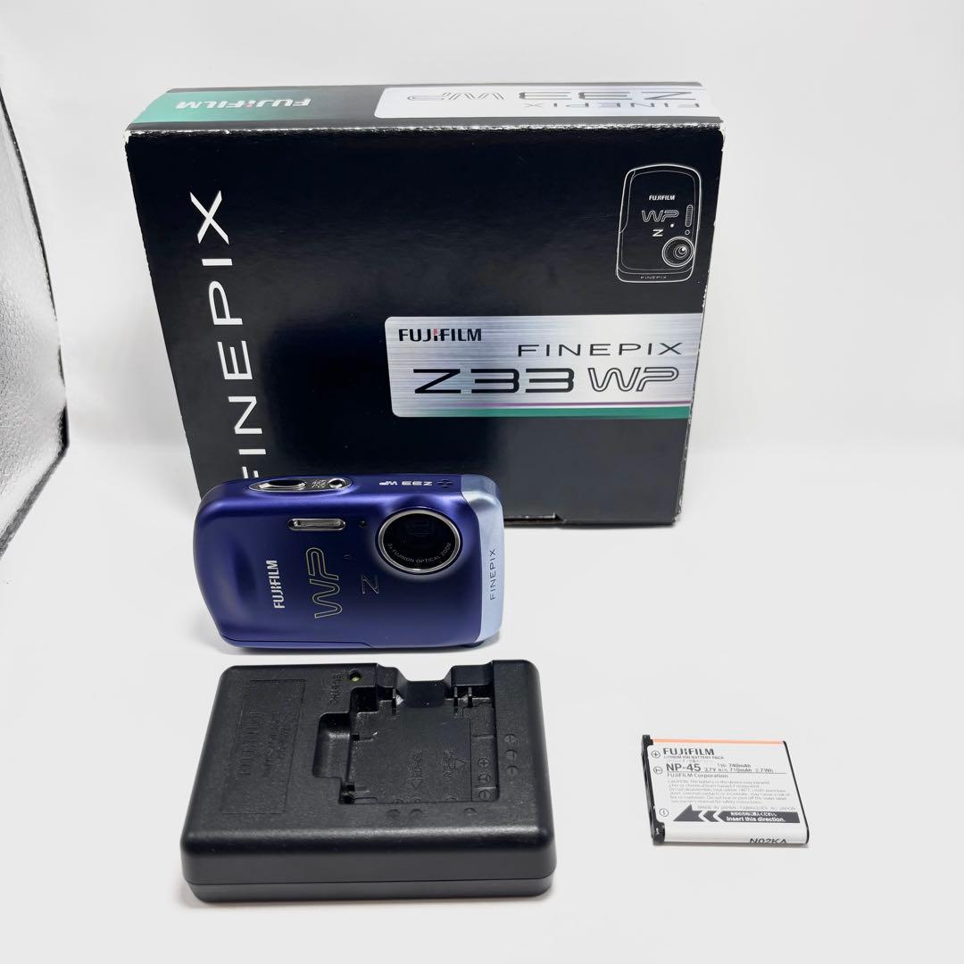FUJIFILM FinePix Z33 WP ブルー 防水