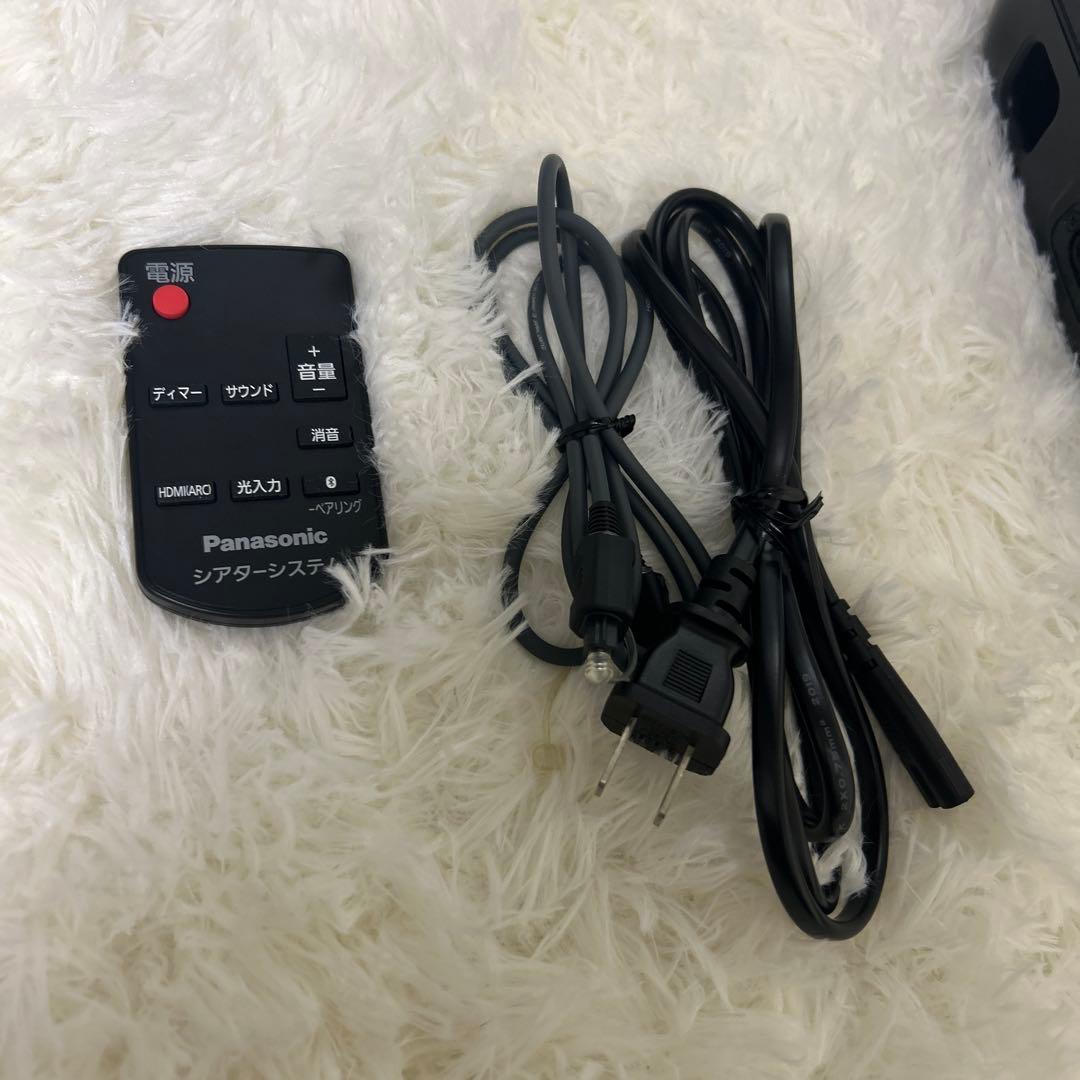 【美品】Panasonic SC-HTB200-K BLACKサウンドスピーカー