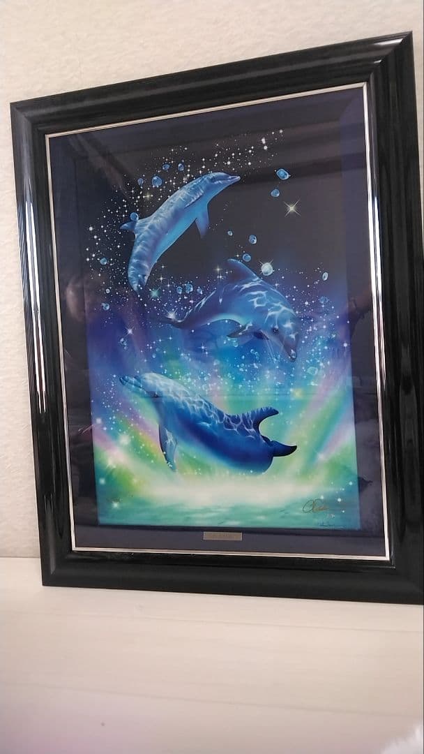 ドルフィンマジック クリスチャン・R・ラッセン 版画