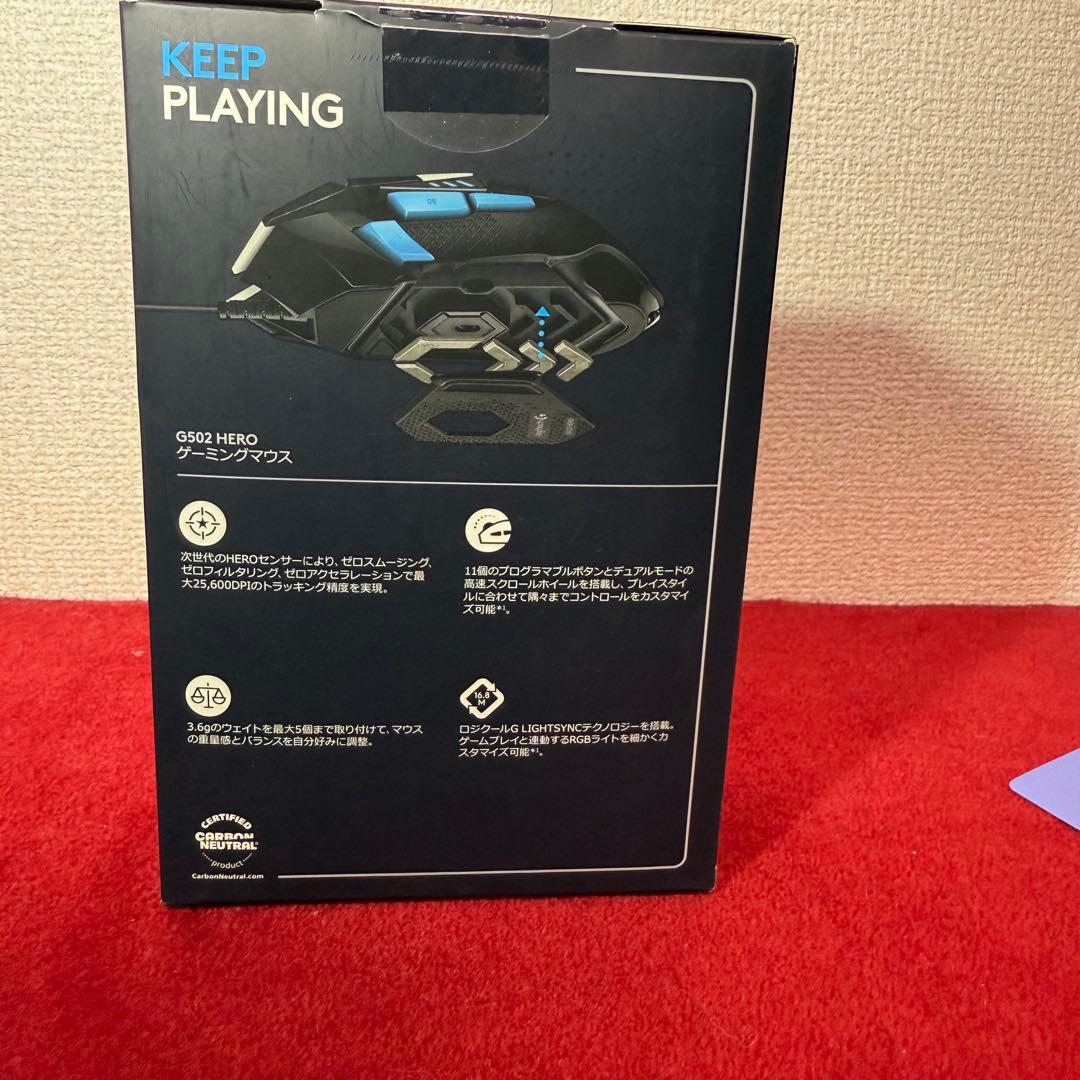 Logicool G502 HERO K/DA LoLコラボ マウス 有線モデル