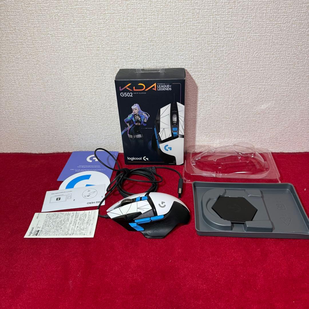 Logicool G502 HERO K/DA LoLコラボ マウス 有線モデル