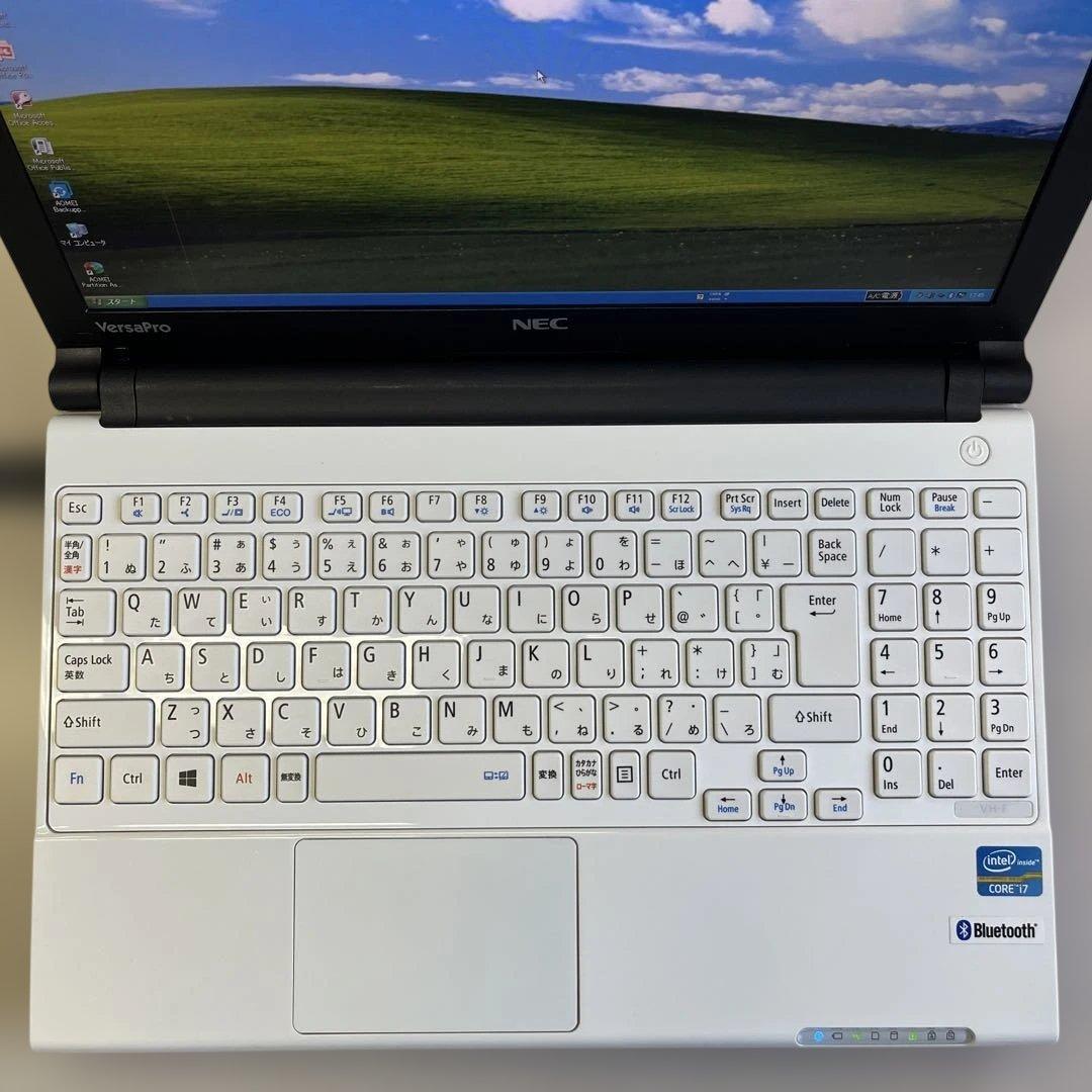 ☆訳有格安美品☆WindowsXP☆NEC13.3インチHD+液晶コンパクトPC