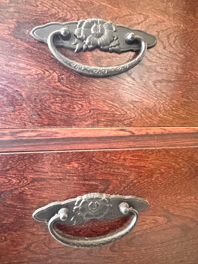 メ*5様 和風ダークブラウン木製タンス