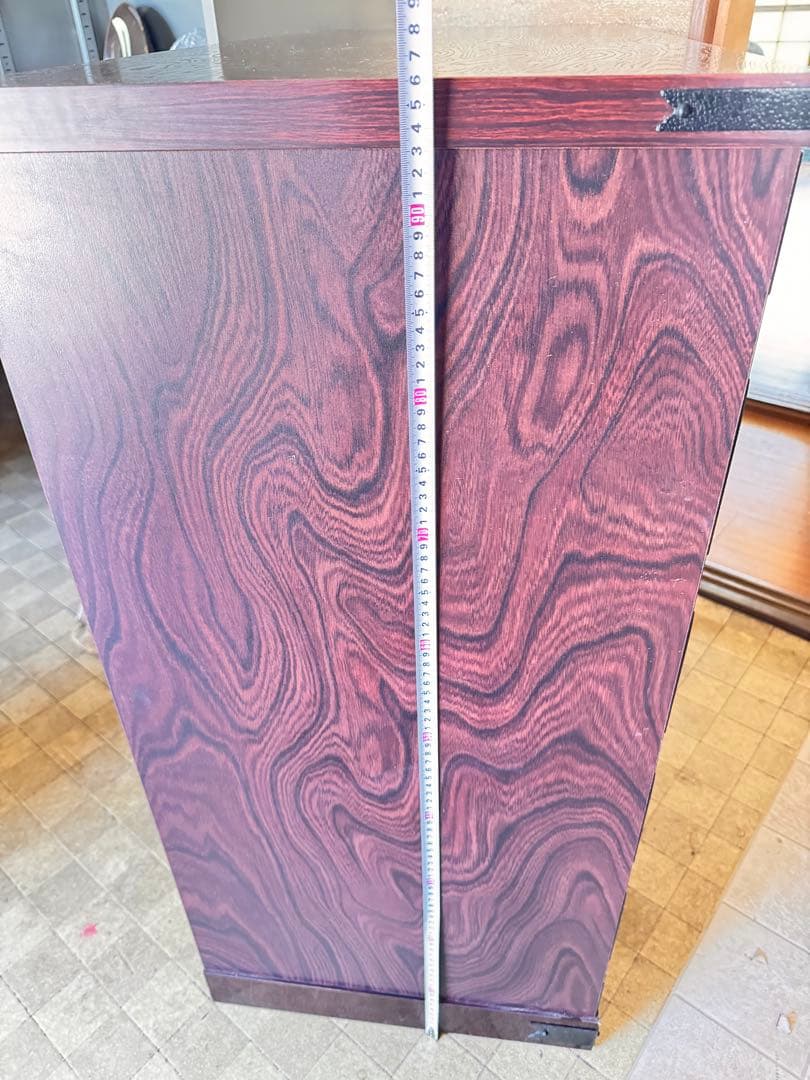 メ*5様 和風ダークブラウン木製タンス