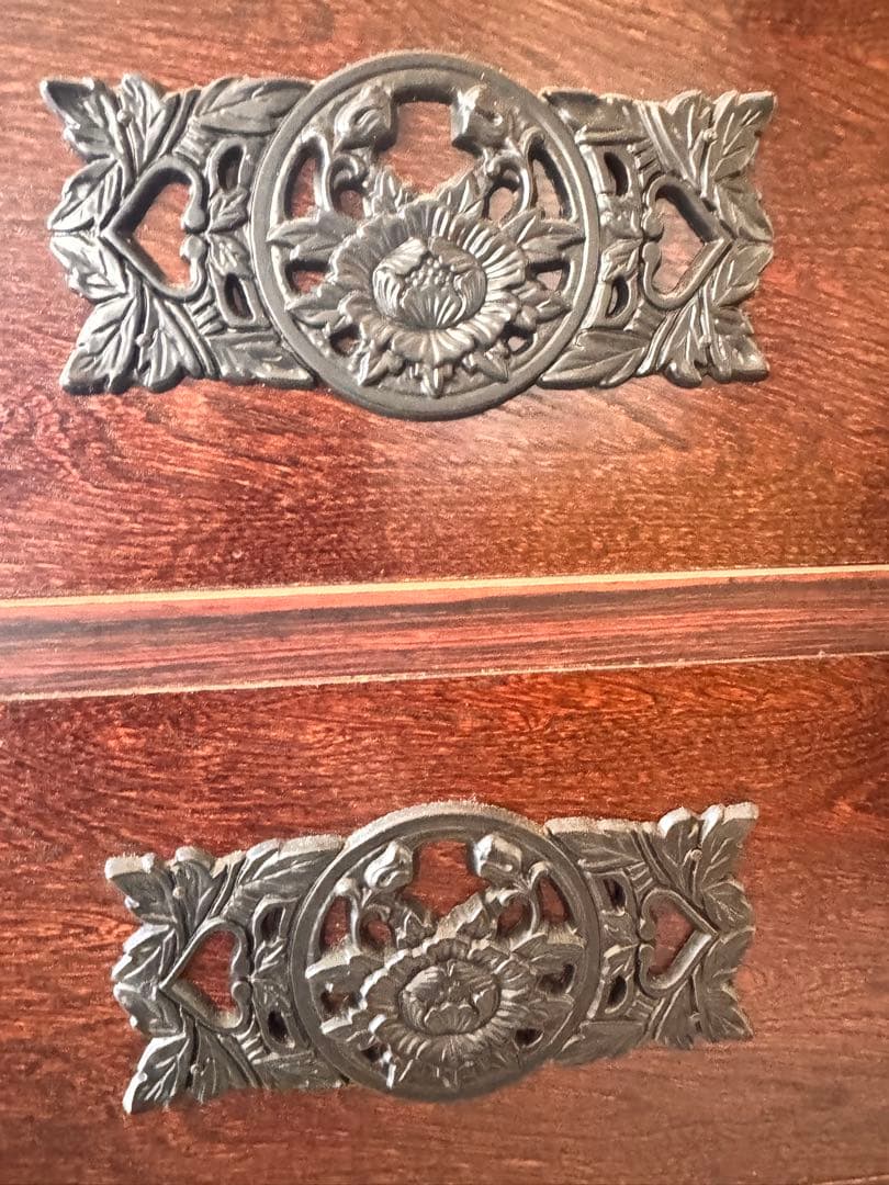 メ*5様 和風ダークブラウン木製タンス