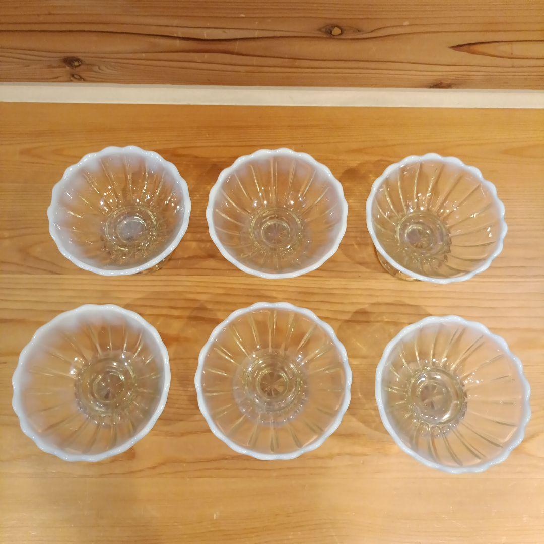 kumiko【美品】廣田硝子「雪の花 フラッペ」ガラス器