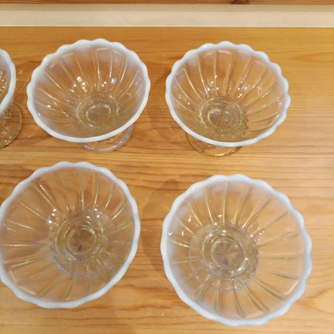 kumiko【美品】廣田硝子「雪の花 フラッペ」ガラス器