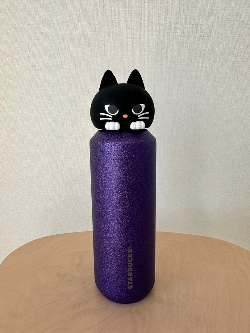 スタバ ステンレスボトル ハロウィン2024 ウィッチキャット473m