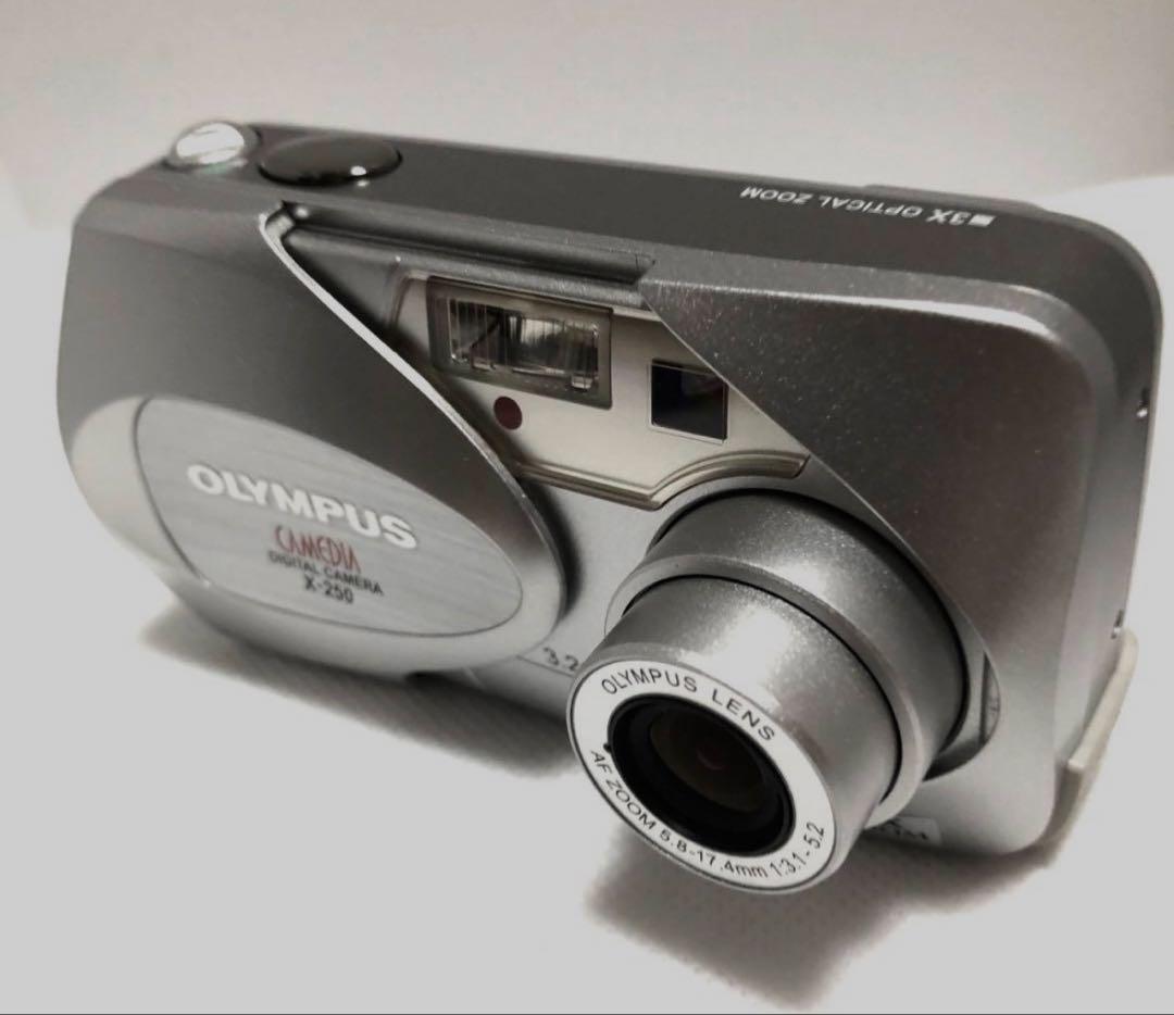 【動作確認済】OLYMPUS CAMEDIA X-250 デジタルカメラ