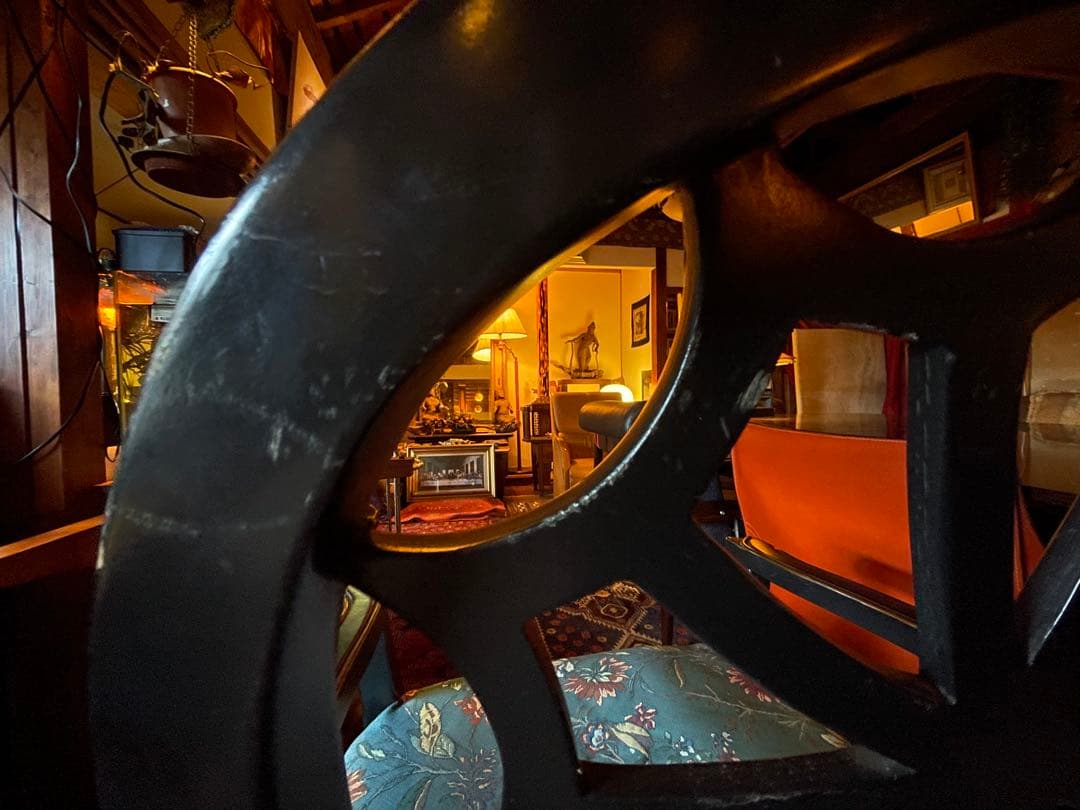 椅子 spider back arm chair