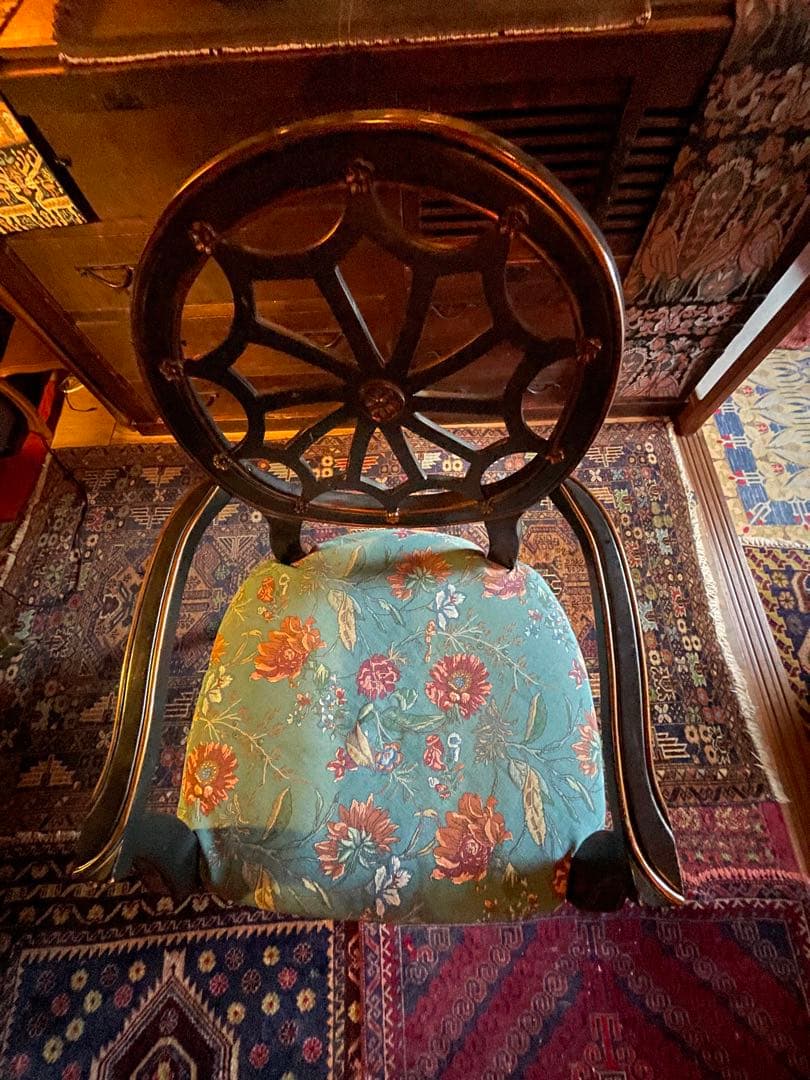 椅子 spider back arm chair