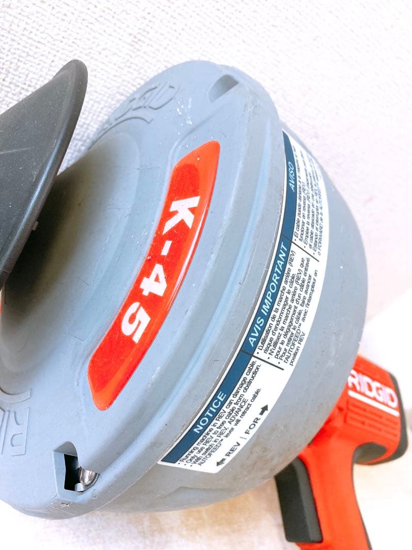 ま*き様 リジッド RIDGID ドレンクリーナ K-45 シンクマシン 排水管