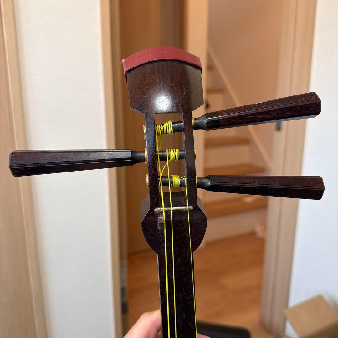 高級 和楽器 三味線 ハードケース付き 現状品
