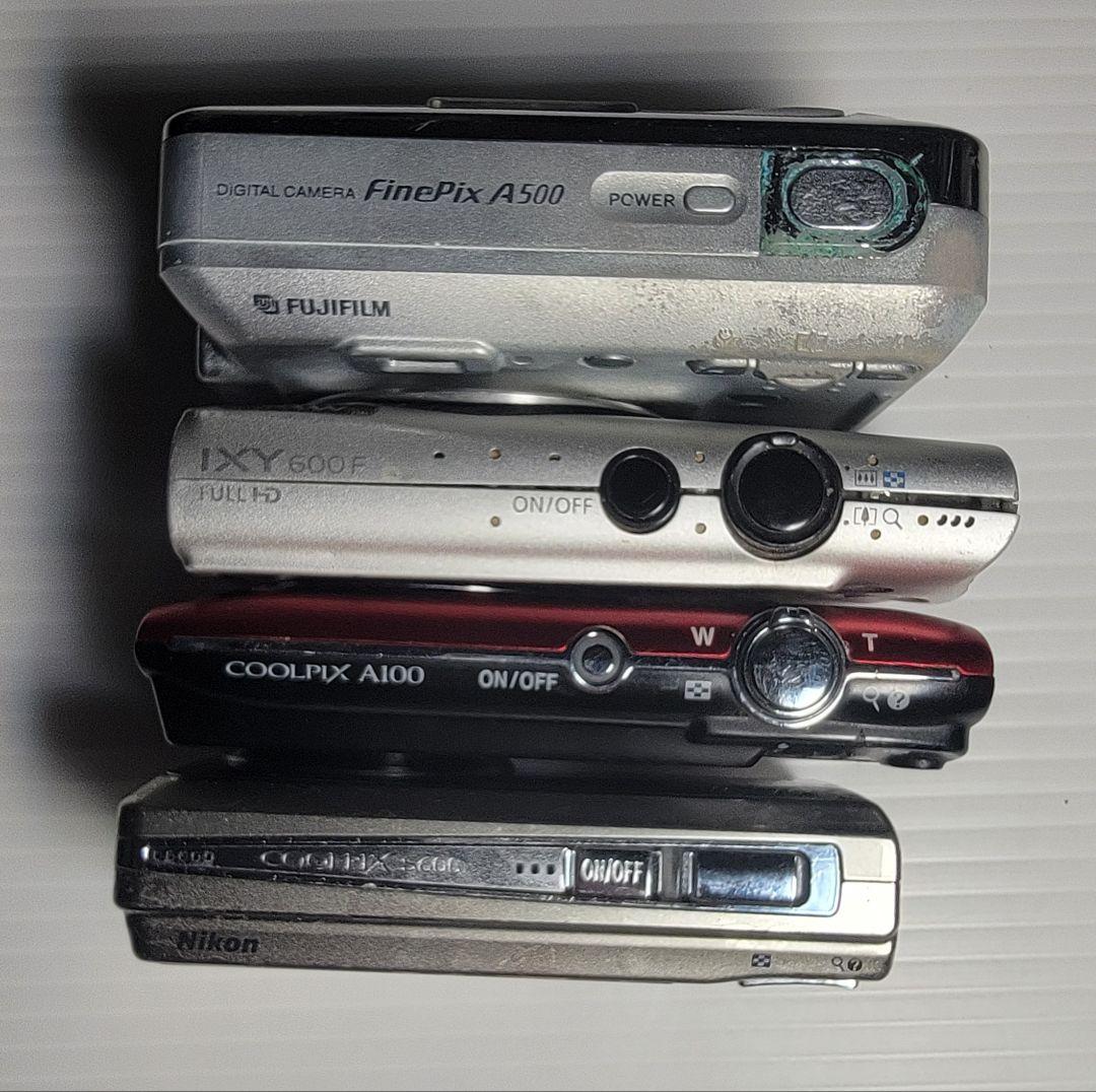 CanonIXY600F COOL PIX A100・S600・A500