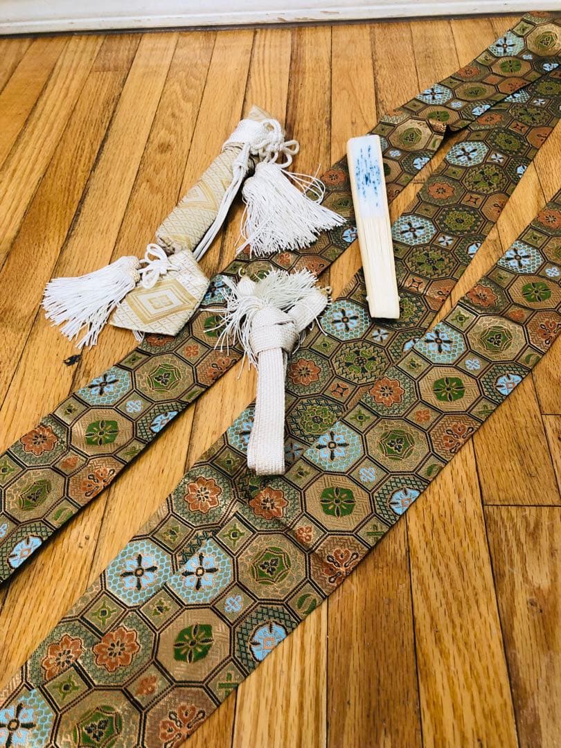 七五三 五歳京都御曹司御用達誂え‼️オフホワイト紋付アンサンブル格上安心フルセット