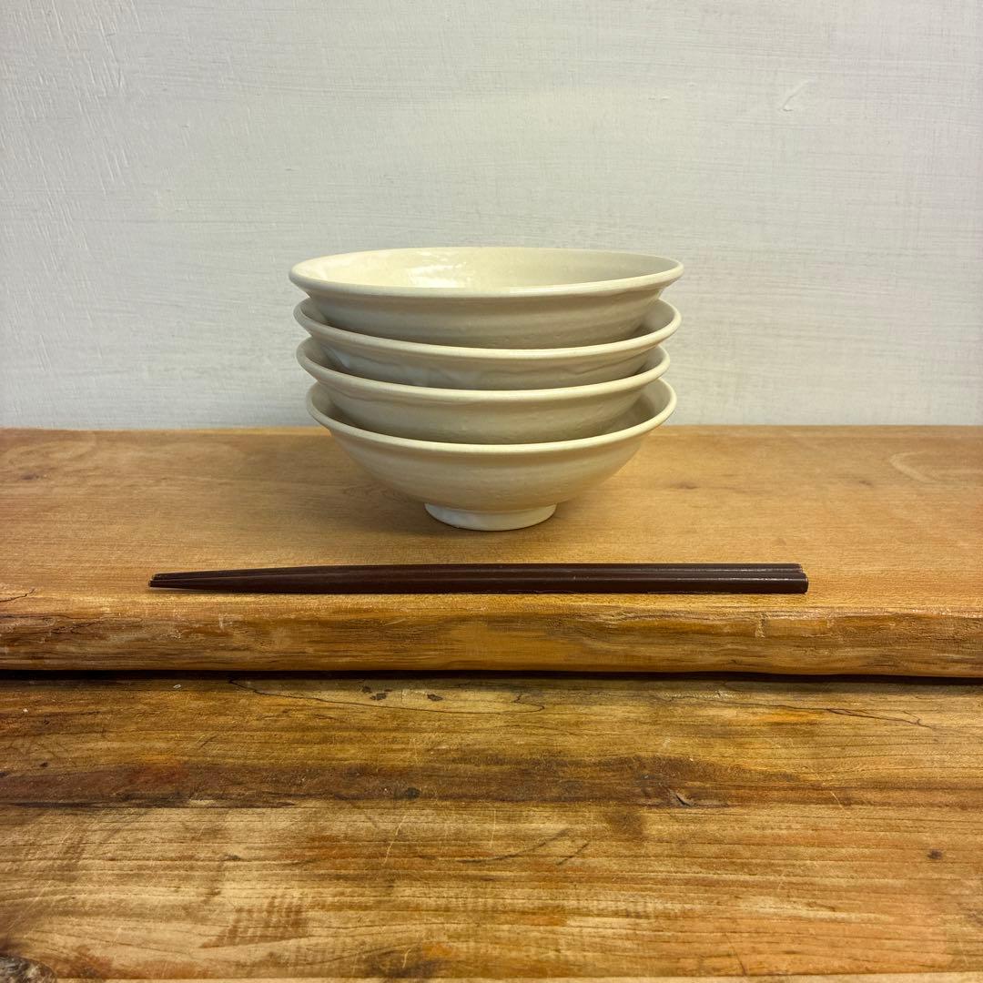 マミまま新品　陶器　陶芸作家　取り鉢4個　187