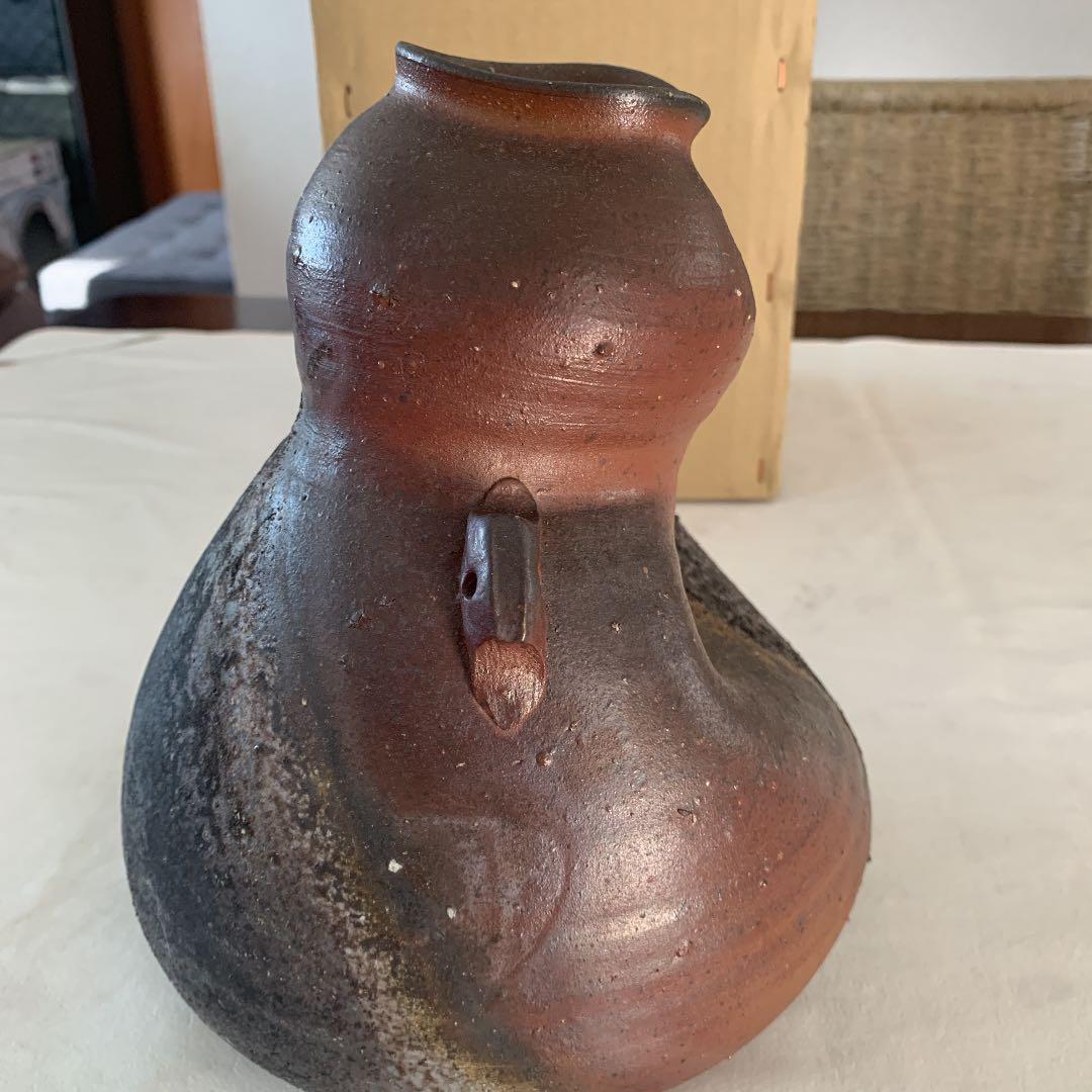 備前焼きの花瓶　未使用品