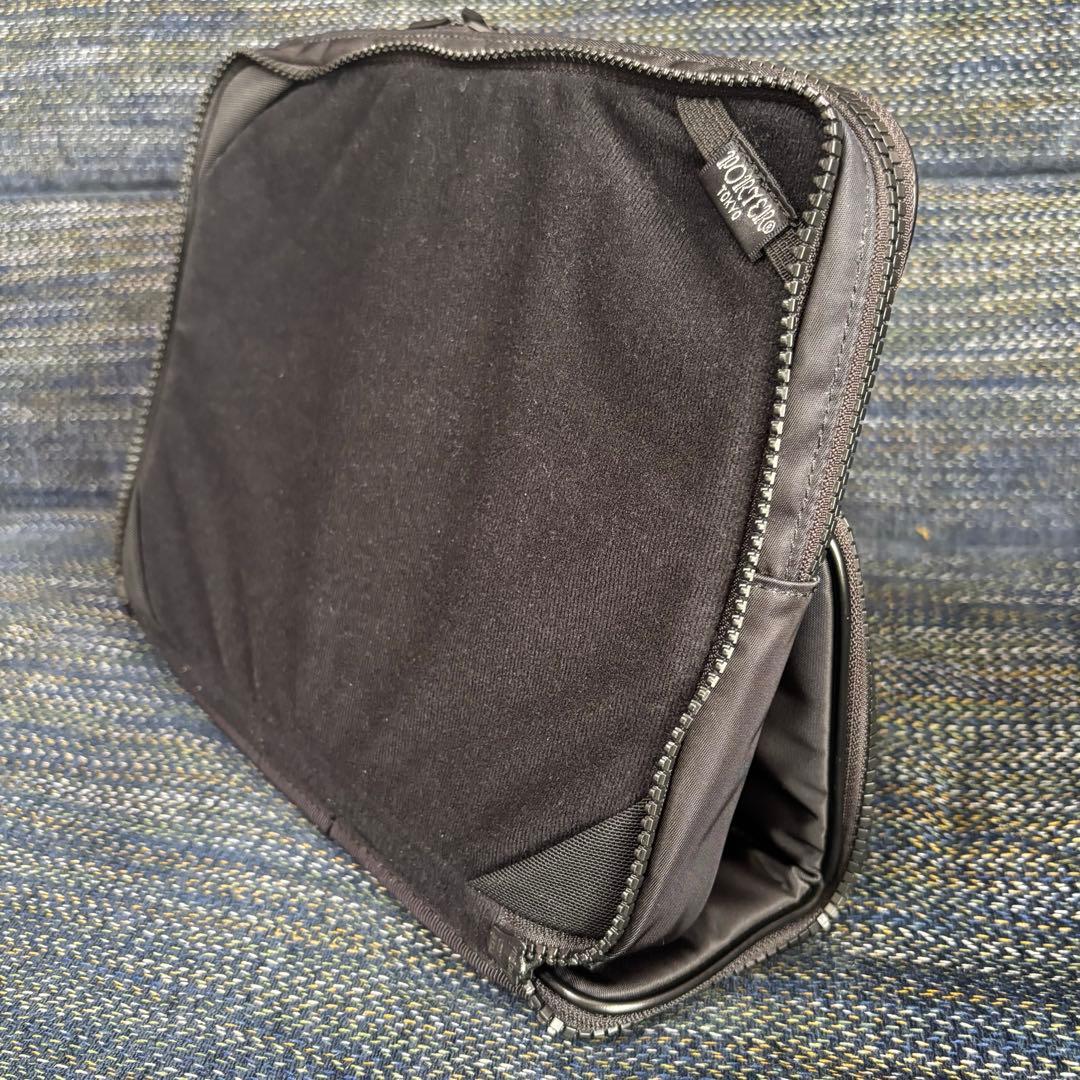 【美品】PORTER OPTION ポーター タブレットケース iPadケース
