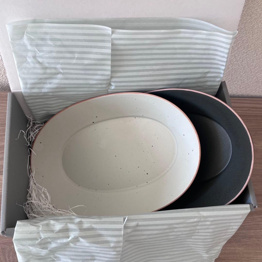 【2枚セット】ACTUS ALL IN ONE オーバルプレート 2枚セット