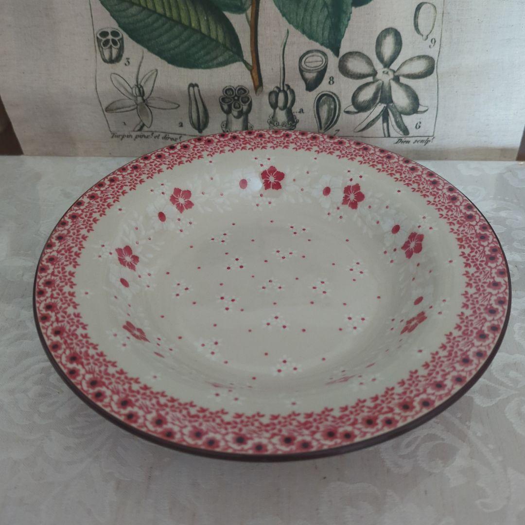 ポーリッシュポタリー　セラミカ　ツェラミカ　スープ皿希少品