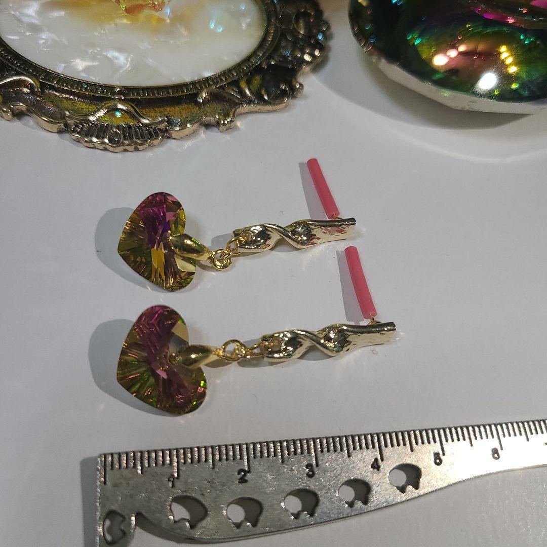 ハンドメイドピアス1687