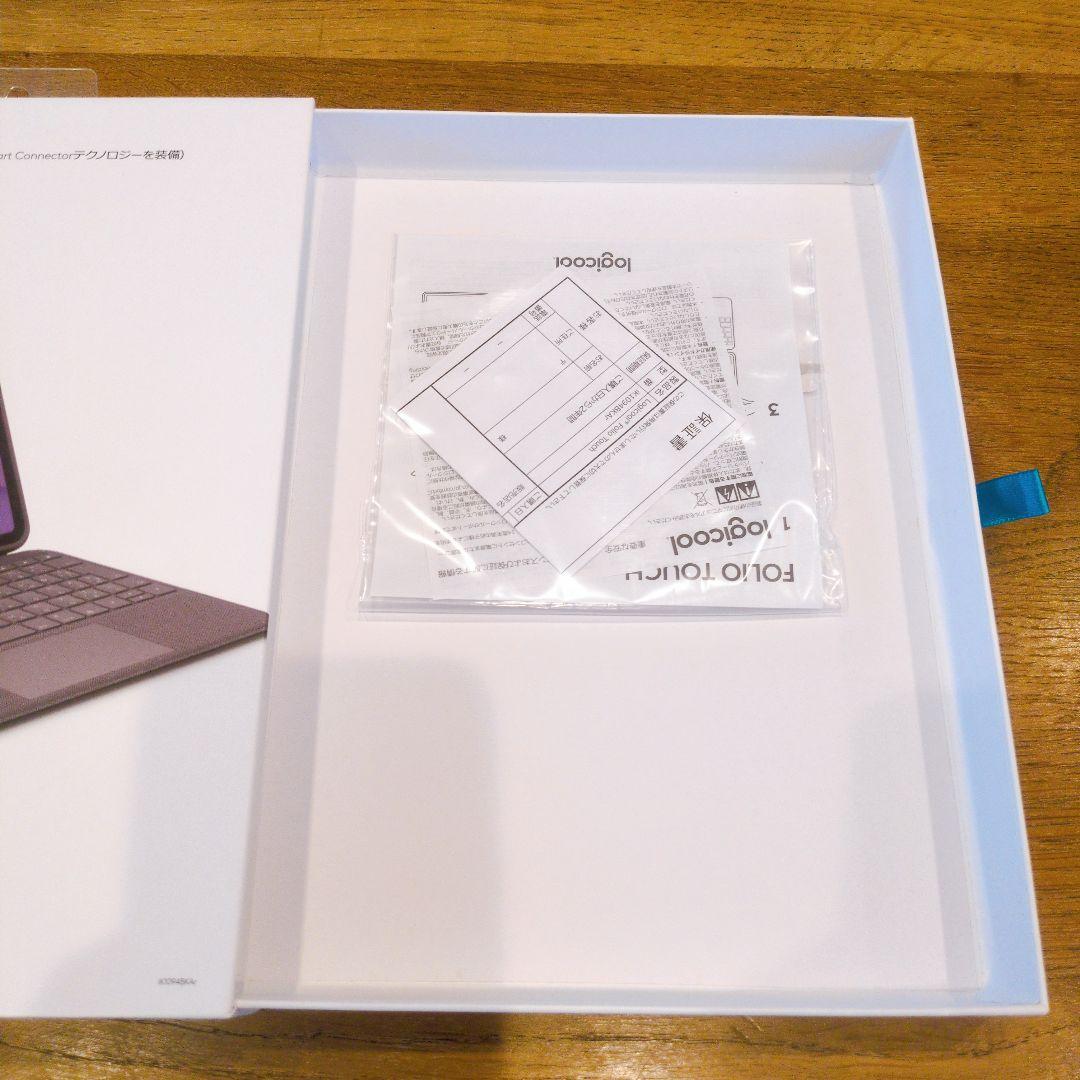美品　logicool FOLIO TOUCH iPad Air ケース