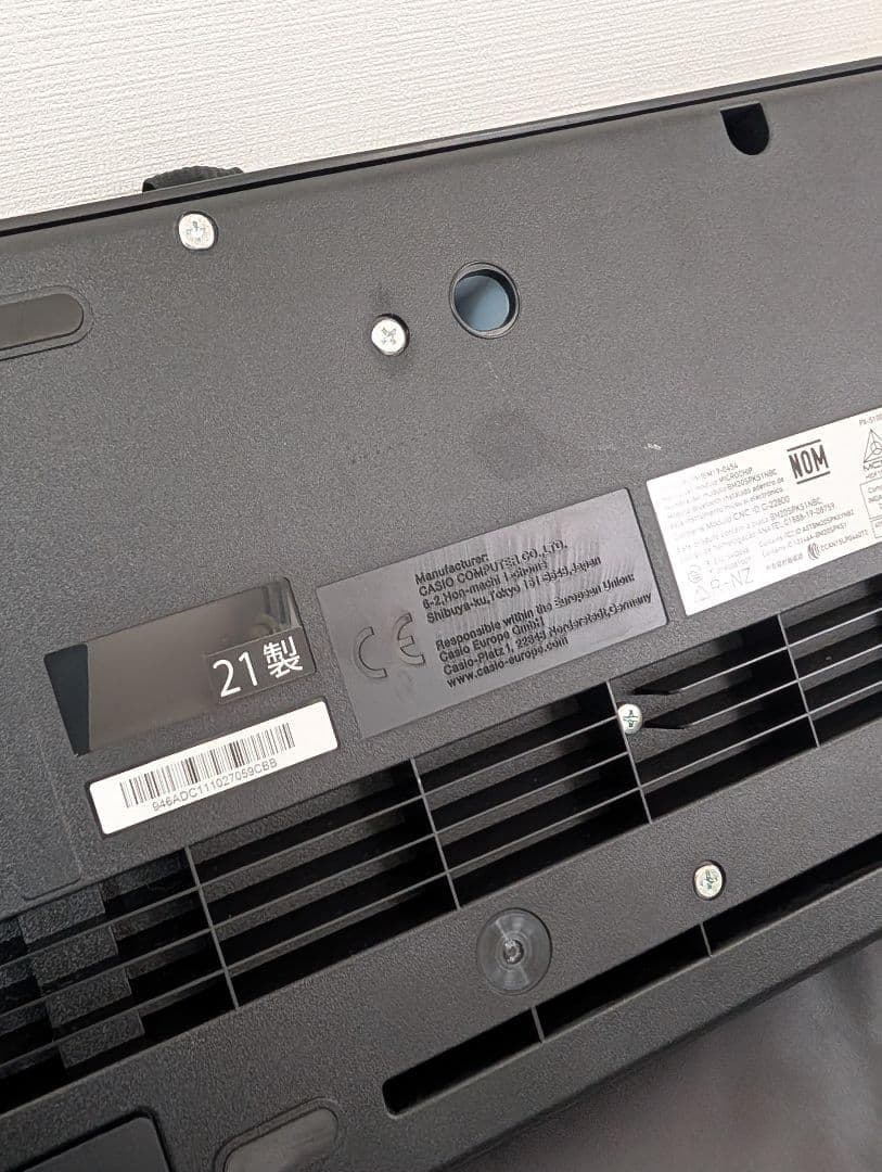 CASIO 電子ピアノ カシオPX-S1000 2021年製 ケース　現状品
