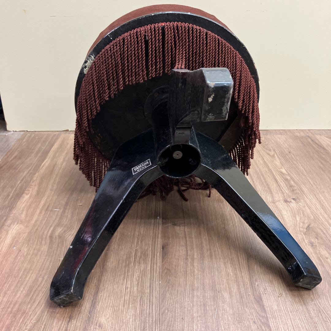 B-1 希少 YAMAHA ヤマハ ピアノ椅子 丸椅子 スツール アンティーク