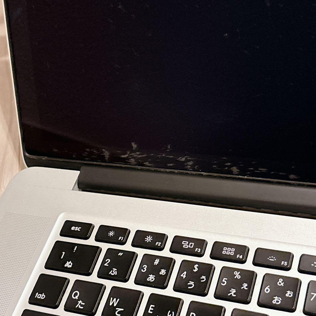 【大容量メモリ】MacBook Pro A1398 i7 16GB 充電器付き
