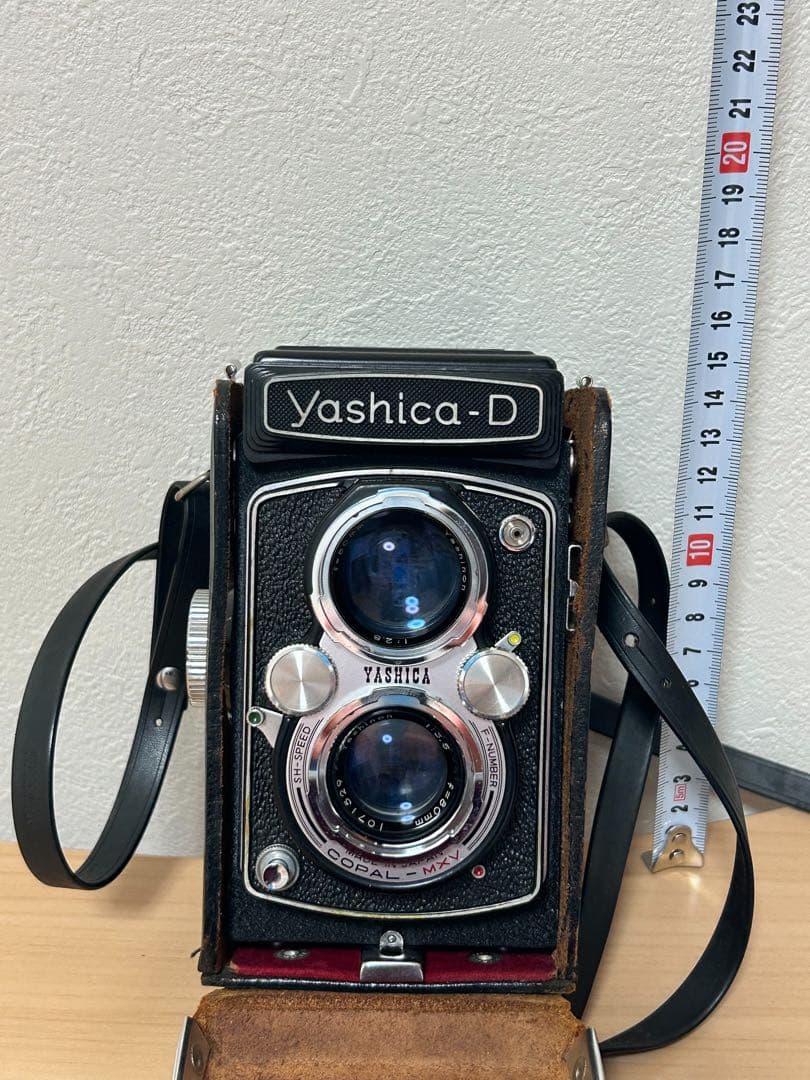 YASHICA-D（ヤシカD）二眼レフカメラ 純正ケース付